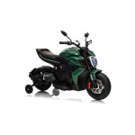 Elektrická motorka Ducati Diavel x Bentley - zelená